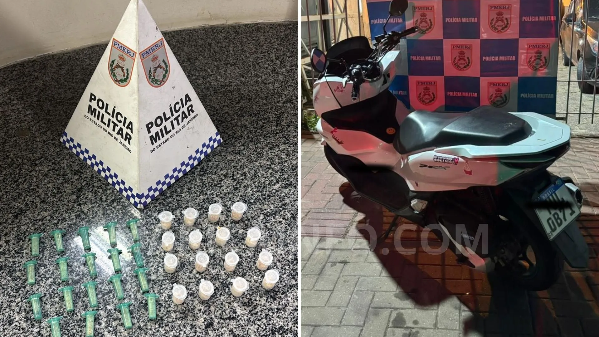 PM prende jovem em flagrante com drogas na região litorânea