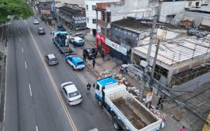 Operação Barricada Zero chega ao terceiro dia com mais áreas atendidas na cidade.