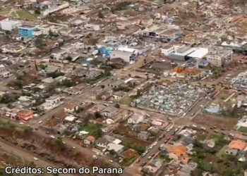 Governador decreta estado de calamidade pública em Rio Bonito do Iguaçu após tornado