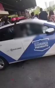 Vídeo mostra agentes do Segurança Presente dormindo em viatura durante o serviço e caso será apurado pela coordenação.