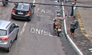 Câmeras de monitoramento auxiliaram a polícia na prisão de um suspeito de assaltos em Niterói.