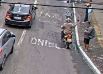 Câmeras de monitoramento auxiliaram a polícia na prisão de um suspeito de assaltos em Niterói.