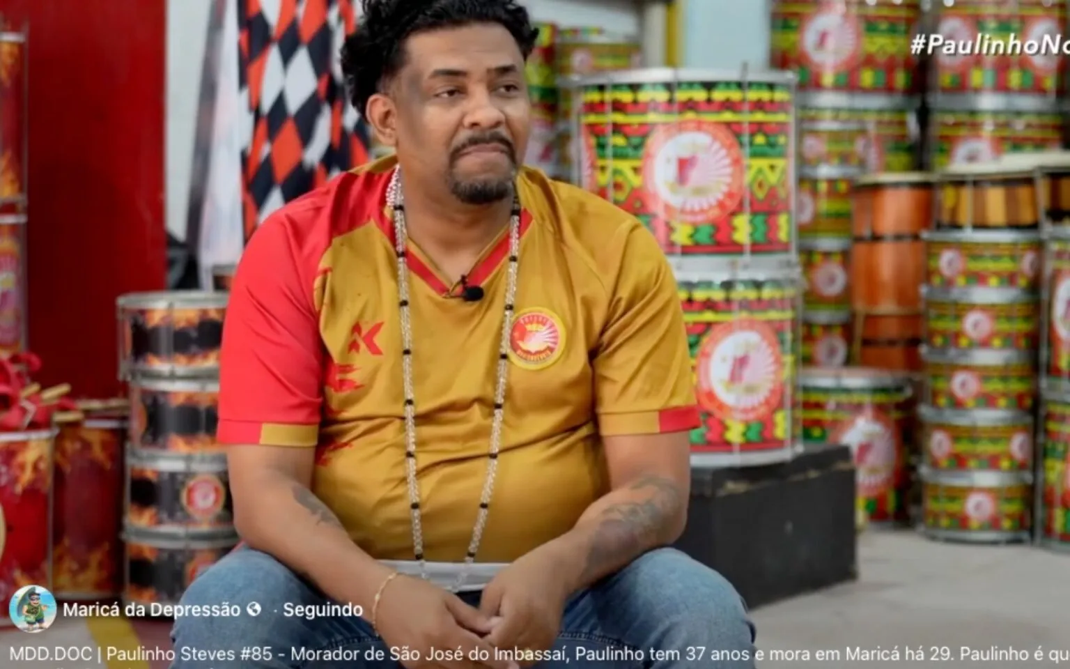 Série documental inicia a temporada de 2026 com episódio que apresenta a história de Paulinho Steves em Maricá