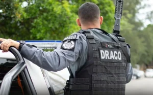 Delegacia especializada prende líderes de quadrilha milionária em motel de São Gonçalo após investigação prolongada.