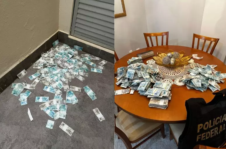 Polícia Federal apreende dinheiro em espécie em Santa Catarina em operação que investiga irregularidades no Rioprevidência.