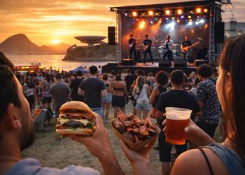 Circuito Rock BBQ leva música, gastronomia e lazer à Praça Getúlio Vargas em Niterói