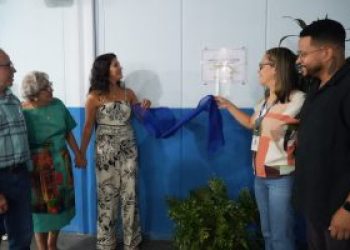 Auditório do Centro Interescolar Ulysses Guimarães homenageia professora Gabriela Ramos de Sousa