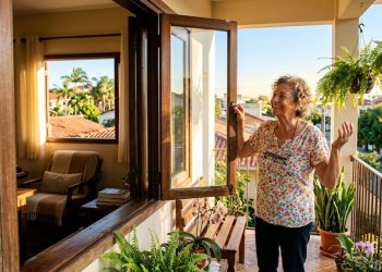 Luz solar matinal regula o ciclo circadiano e melhora saúde na terceira idade no Brasil