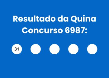 Sorteio da Quina 6987 ocorre com prêmio de R$8,5 milhões; números sorteados foram 31, 36, 60, 37 e 58