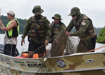 Prefeitura de Maricá realiza fiscalização para coibir pesca predatória e acampamentos ilegais