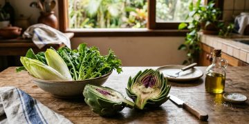 Alcachofra e plantas amargas fortalecem a saúde do fígado e promovem envelhecimento saudável