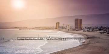 Arica, no Chile, é a cidade habitada mais seca do mundo, com 172 meses sem chuva