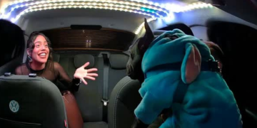 Cachorro vestido com fantasias encanta passageiros e viraliza em corridas de aplicativo