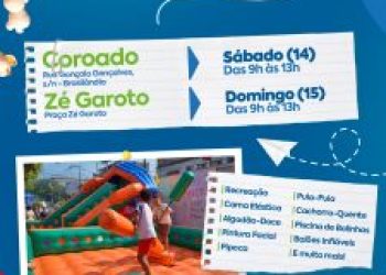 Caravana de Arte e Lazer promove atividades gratuitas para crianças neste fim de semana em São Gonçalo