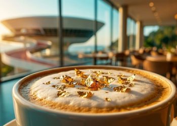 Café com ouro em Niterói: tendência de luxo divide opiniões entre consumidores