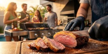 Custos e fatores para contratar buffet de churrasco residencial no Brasil