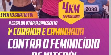 Niterói realiza corrida e caminhada em defesa da vida das mulheres contra o feminicídio