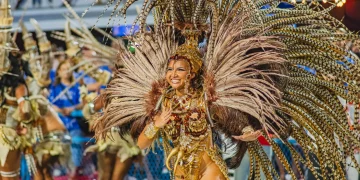 União de Maricá mantém Rayane Dumont como rainha de bateria para Carnaval 2027