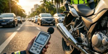 Nova fiscalização de escapamentos no Brasil reforça punições por poluição sonora