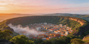 Poços de Caldas: cidade dentro de caldeira vulcânica extinta que impulsiona turismo e clima ameno