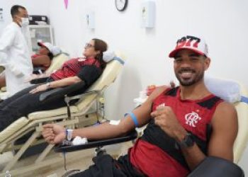 Hemonúcleo de São Gonçalo realiza doação solidária de sangue com torcedores em domingo especial