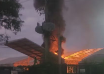 Incêndio atinge galpão do Riocentro na Zona Oeste do Rio antes da Super Rio Expo Food