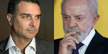 Pesquisa aponta Flávio Bolsonaro à frente de Lula em intenções de voto para o segundo turno