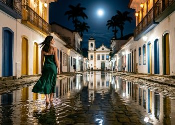 Paraty: Maré alta revela espelhos d’água e preserva patrimônio colonial desde o século XVIII