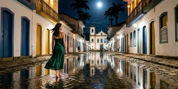 Paraty: Maré alta revela espelhos d’água e preserva patrimônio colonial desde o século XVIII