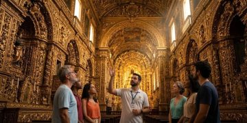 Passeios guiados pelo centro histórico do Rio revelam igrejas coloniais e patrimônios religiosos