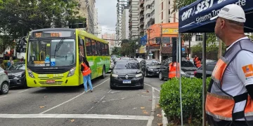 Mudanças na circulação na Rua São Sebastião, no Ingá, visam hígido impacto na obra de contenção