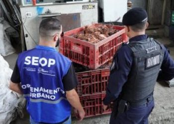 Ferro-velhos de São Gonçalo são fiscalizados e apreendem 238 kg de cobre não fiscalizado