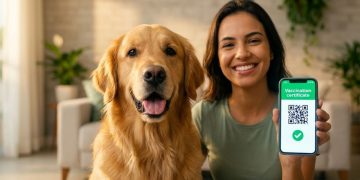 Geração de comprovante digital de vacinação facilita viagens e consultas de animais no Brasil