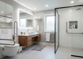 Reforma de banheiro para idosos combina segurança, elegância e valorização imobiliária
