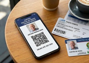 Governo oferece emissão online da carteira do idoso para garantir gratuidade e descontos nas viagens