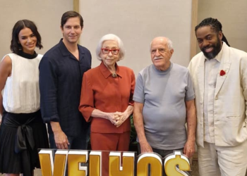 Bastidores de “Velhos Bandidos” revelam clima de convivência e improvisos entre gerações