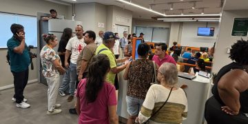 Fiscalização identifica longas filas e irregularidades em agências bancárias de Copacabana