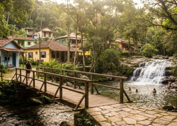 Lumiar, distrito de Nova Friburgo, destaca-se por sua reserva de Mata Atlântica e cachoeiras