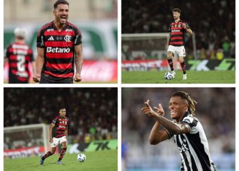 Jogadores do Flamengo e Botafogo têm data para se apresentar à seleção brasileira nos EUA