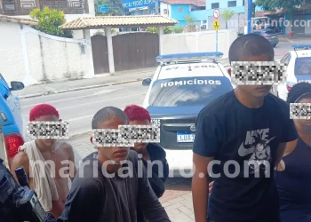 Jovens armados em bicicletas são presos após série de assaltos na orla de Araçatiba, Maricá