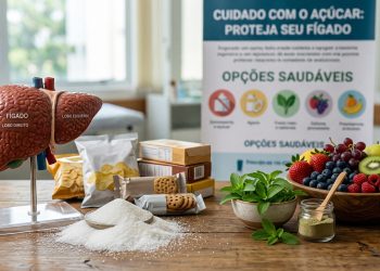 Consumo excessivo de açúcar e riscos ao fígado: alternativas naturais para saúde
