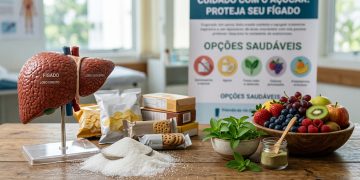 Consumo excessivo de açúcar e riscos ao fígado: alternativas naturais para saúde
