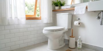 Limpeza do vaso sanitário com produtos suaves e técnicas que reduzem odores fortes