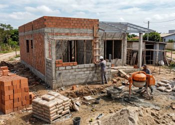 Custo para construir uma casa de 70m² em 2026 varia entre R$ 140 mil e R$ 280 mil