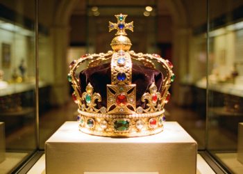 Joias da coroa britânica destacam ouro galês e pedras de origem histórica