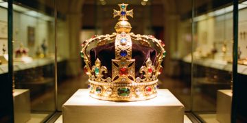 Joias da coroa britânica destacam ouro galês e pedras de origem histórica