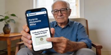 Emissão digital do Certificado de Reservista facilita atendimento para idosos do Brasil