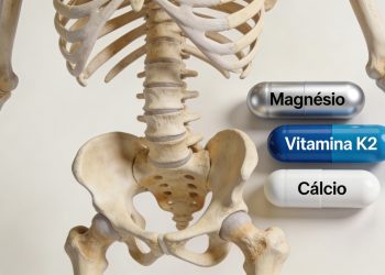 Importância do magnésio e vitamina K2 para a saúde óssea e prevenção de fragilidade