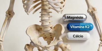Importância do magnésio e vitamina K2 para a saúde óssea e prevenção de fragilidade