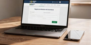 Boletim de ocorrência online agiliza registros e evita deslocamentos na Polícia Civil